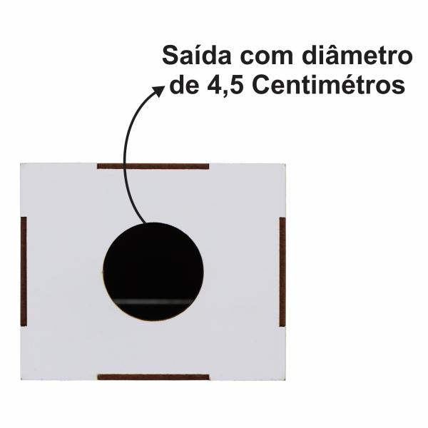 Puxa saco Adesiv. Branco Nosso Lar 12x10x27cm  Puxa saco Adesiv. Branco Nosso Lar 12x10x27cm