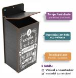 Puxa saco Adesiv. Preto A Cozinha 12x10x27cm 
