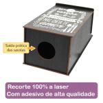 Puxa saco Adesiv. Preto A Cozinha 12x10x27cm 
