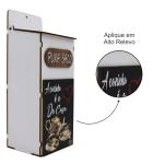 Puxa Saco Decorado A Cozinha é o Coração Mdf