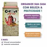 Puxa Saco Decorado Coffee Mdf