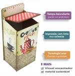 Puxa Saco Decorado Coffee Mdf