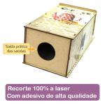 Puxa Saco Decorado Coffee Mdf