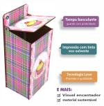 Puxa Saco Decorado Cupcake Mdf