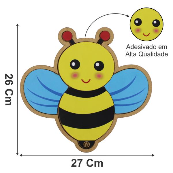 Quebra Cabeça Pedagógico Abelha 