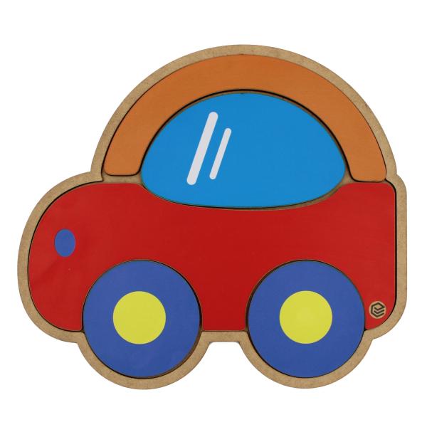 Quebra Cabeça Pedagógico carrinho