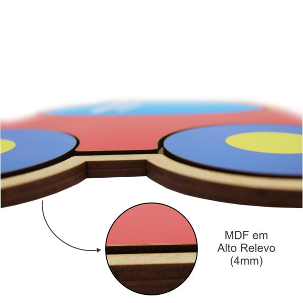 Quebra Cabeça Pedagógico carrinho
