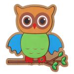 Quebra Cabeça Pedagógico coruja