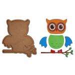 Quebra Cabeça Pedagógico coruja