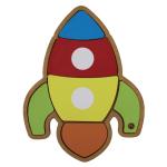 Quebra Cabeça Pedagógico Foguete