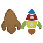 Quebra Cabeça Pedagógico Foguete