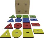 Quebra Cabeça Pedagógico Formas Geométricas 