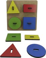 Quebra Cabeça Pedagógico Formas Geométricas 