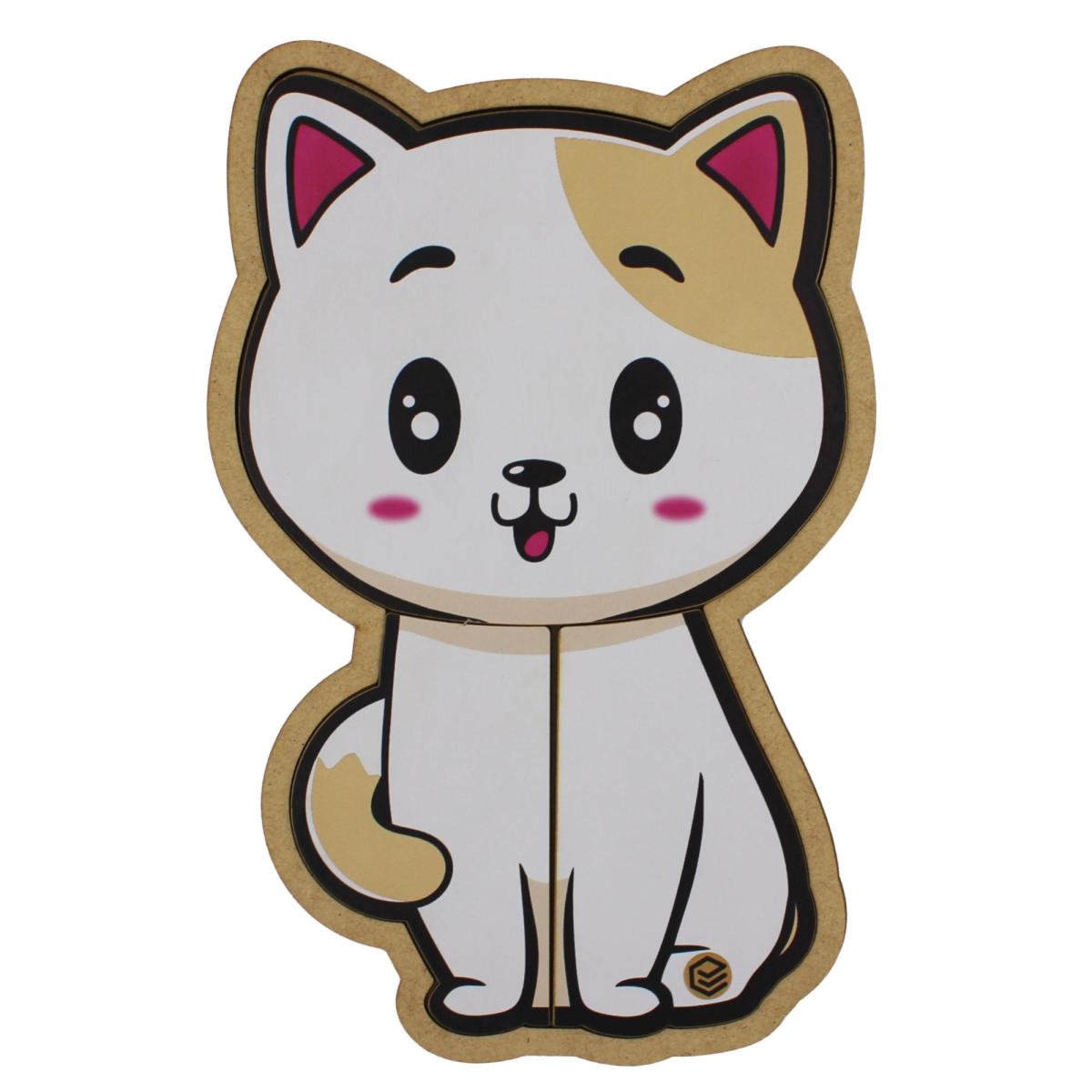 Quebra Cabeça Pedagógico Gato
