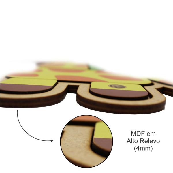 Quebra Cabeça Pedagógico  Girafa