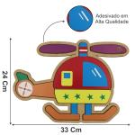 Quebra Cabeça Pedagógico  Helicóptero