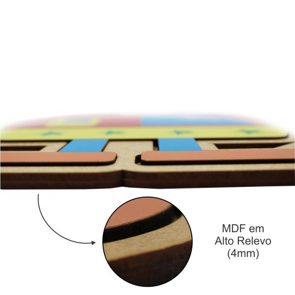 Quebra Cabeça Pedagógico  Helicóptero