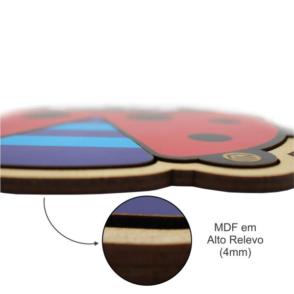 Quebra Cabeça Pedagógico Joaninha