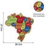 Quebra Cabeça Pedagógico Mapa do Brasil