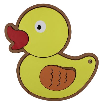 Quebra Cabeça Pedagógico pato