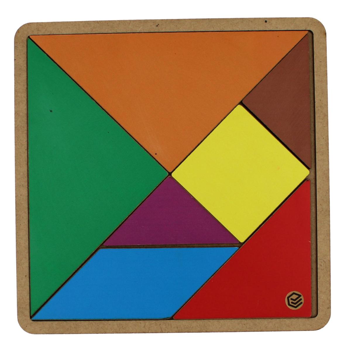 Quebra Cabeça Pedagógico Tangram