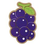 Quebra Cabeça Pedagógico Uva 