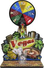 Roleta de shot las Vegas com copo canelado de acrílico - um drink para os melhores momentos