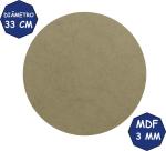 Suplat 33cm MDF Cru 3mm