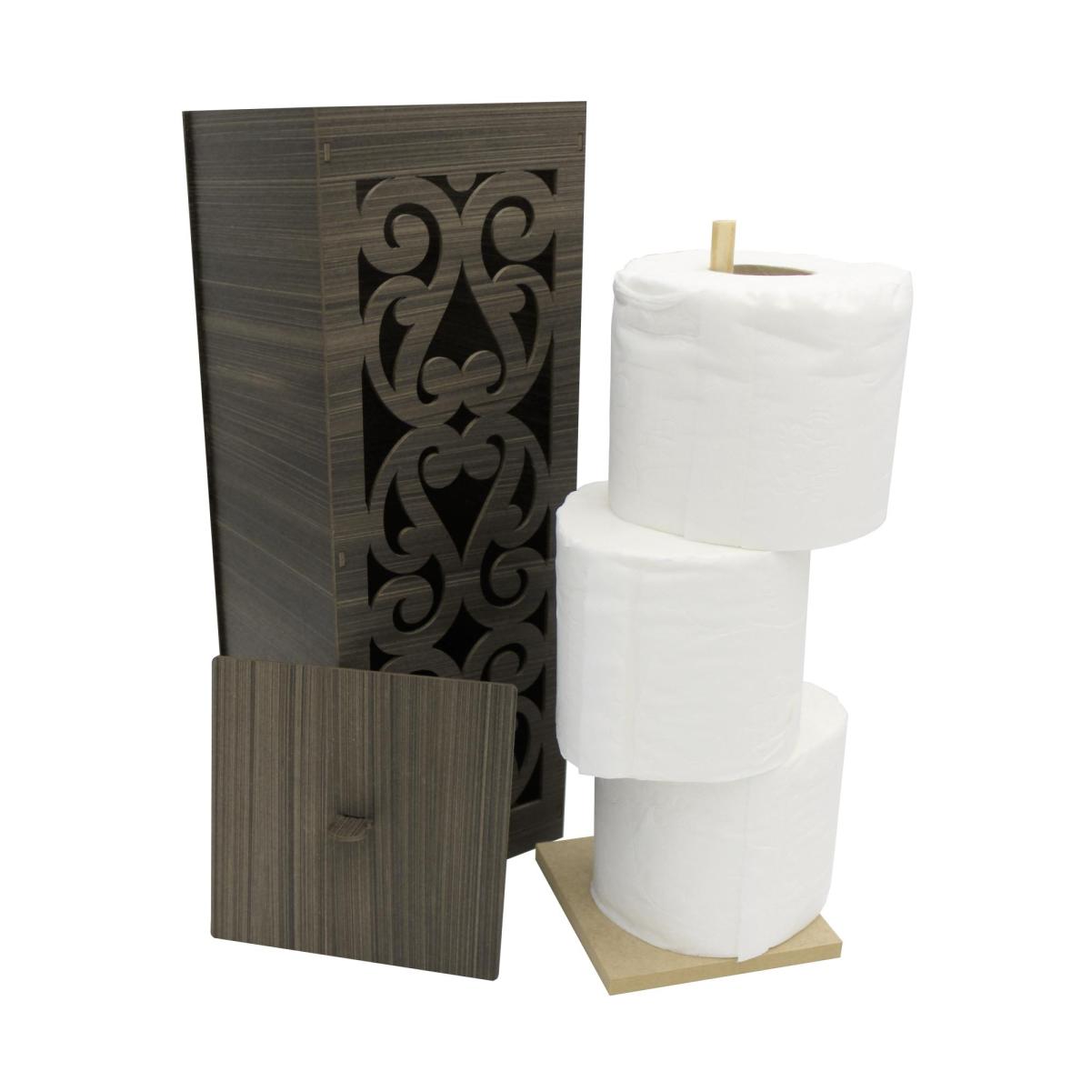Suporte para Papel Higiênico decorado – Resistente, Funcional e Ideal para Personalização
